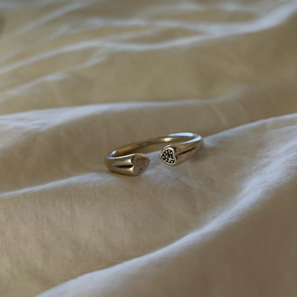 PANDORA TWO HEARTS RING